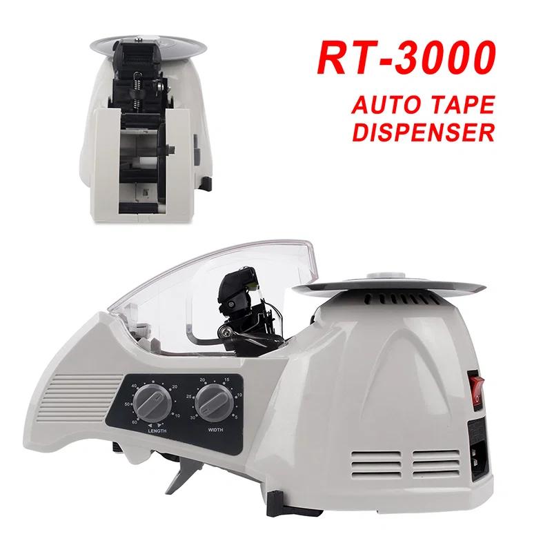 25mm Width Packaging Machine Cutting Tool Carton Sealing Machine Automatic Tape Machine RT-3000, Tape Cutting Machine, Gum Tape Cutting Machine, Automatic Tape Dispenser 25mm宽包装机 切割工具 纸箱封口机 自动胶带机 RT-3000, 胶带切割机, 口香糖胶带切割机, 自动胶带分配机