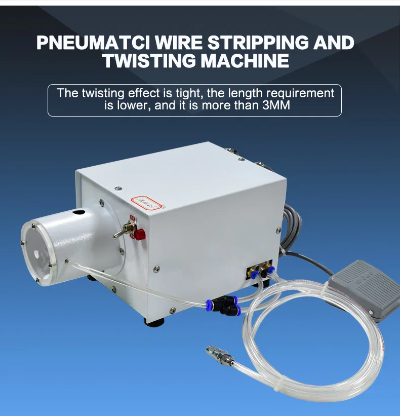 Pneumatic electronic wire stripping and twisting machine, Pneumatic Wire Stripping Twisting Machine, Pneumatic Manual Multi-Core Wire Stripping Twisting Machine, High-Quality Wire Stripping And Twisting Machine 气动电子剥线扭线机, 气动剥线扭线机, 气动手动多芯剥线扭线机, 高品质剥线扭线机