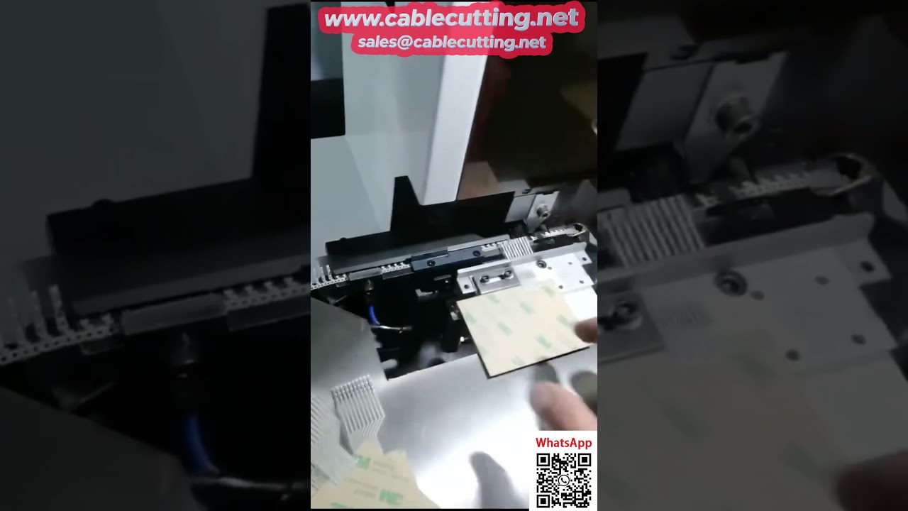 Máquina de terminales de perforación para cable plano fácil de operar