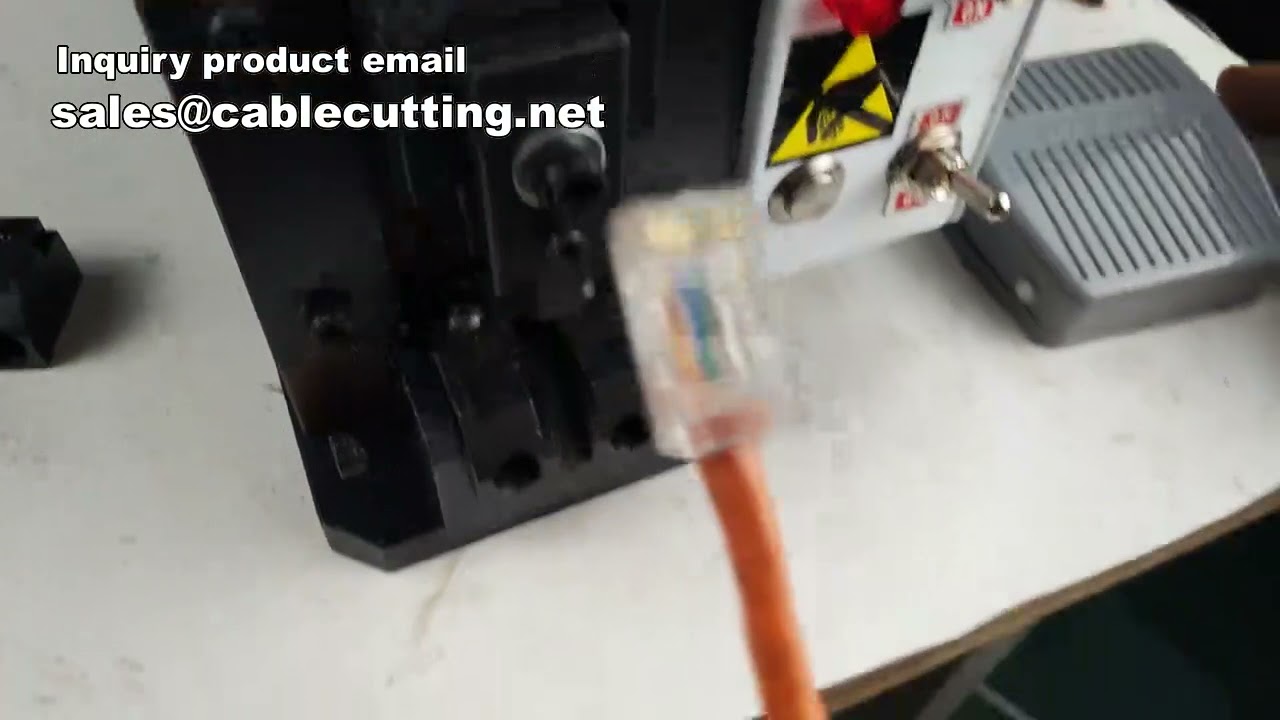 Cat6e Cable Rj45 Molding Machine,Crystal Head Molding Machine,Cat6e Network Cable Making Machine