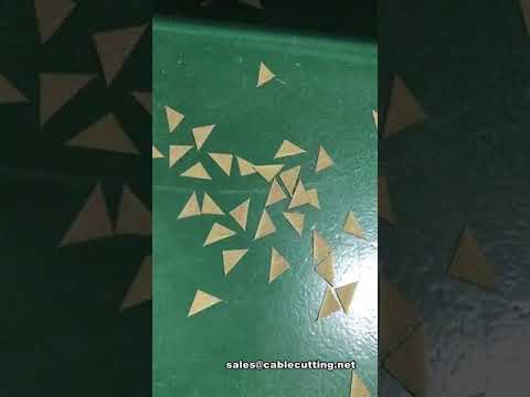 多功能超声波织带切割机 | 三角形状精准切割设备
