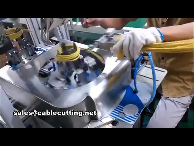 AC/DC网线自动绕线扎线机 | 圆形线缆高效整理设备