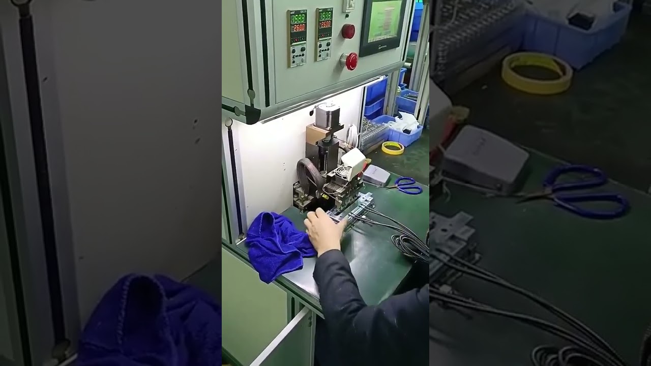 High Speed Dual Sided Soldering Machine   SAS CableMedical CablePCB Soldering