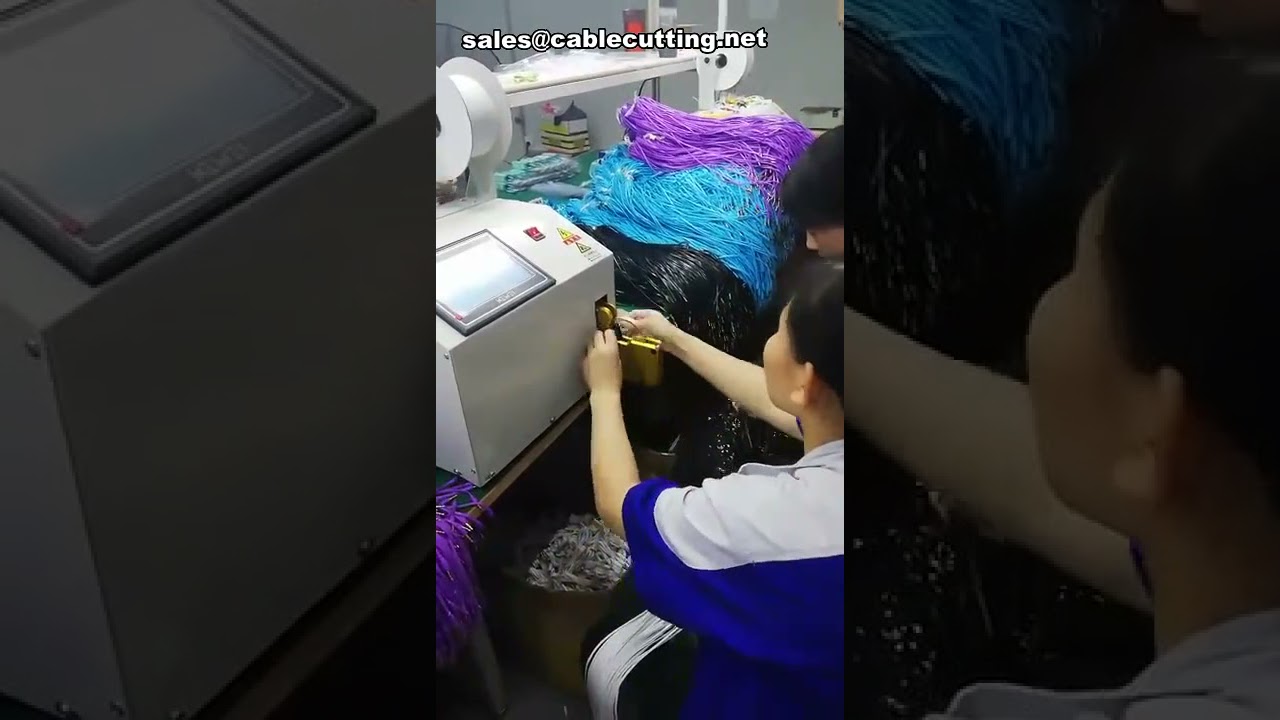 耳机线自动绕线扎带机 | 高效电线捆扎设备