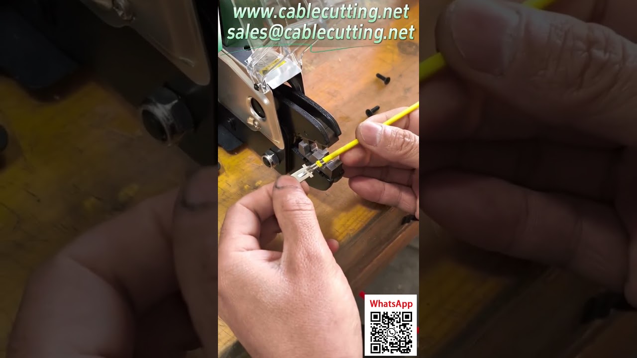 強力氣動端頭壓接機  1.5秒一次  多種類端子高效壓接 #端子機 #五金加工