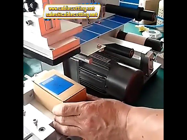MT 60 flat square bottle box sticker labeling machine with date coder printer