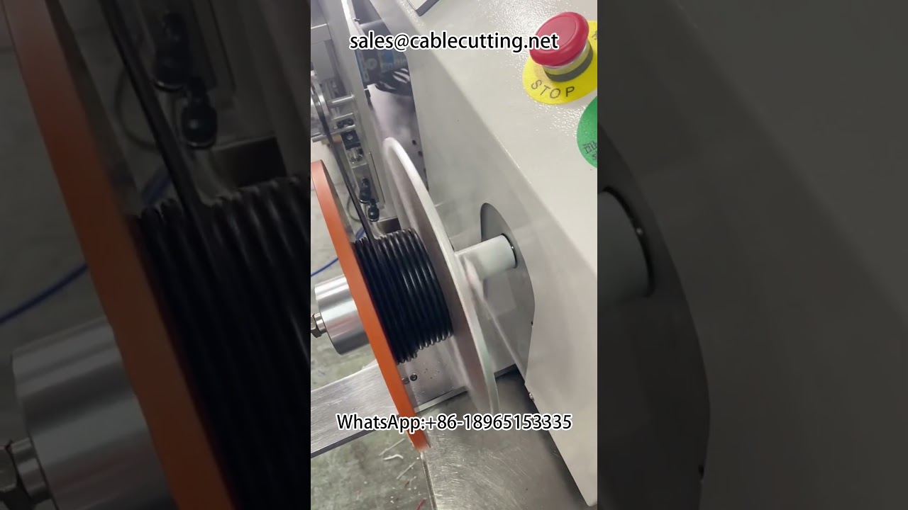 自动计米扎线机，精准计米，排线整齐，操作简单
