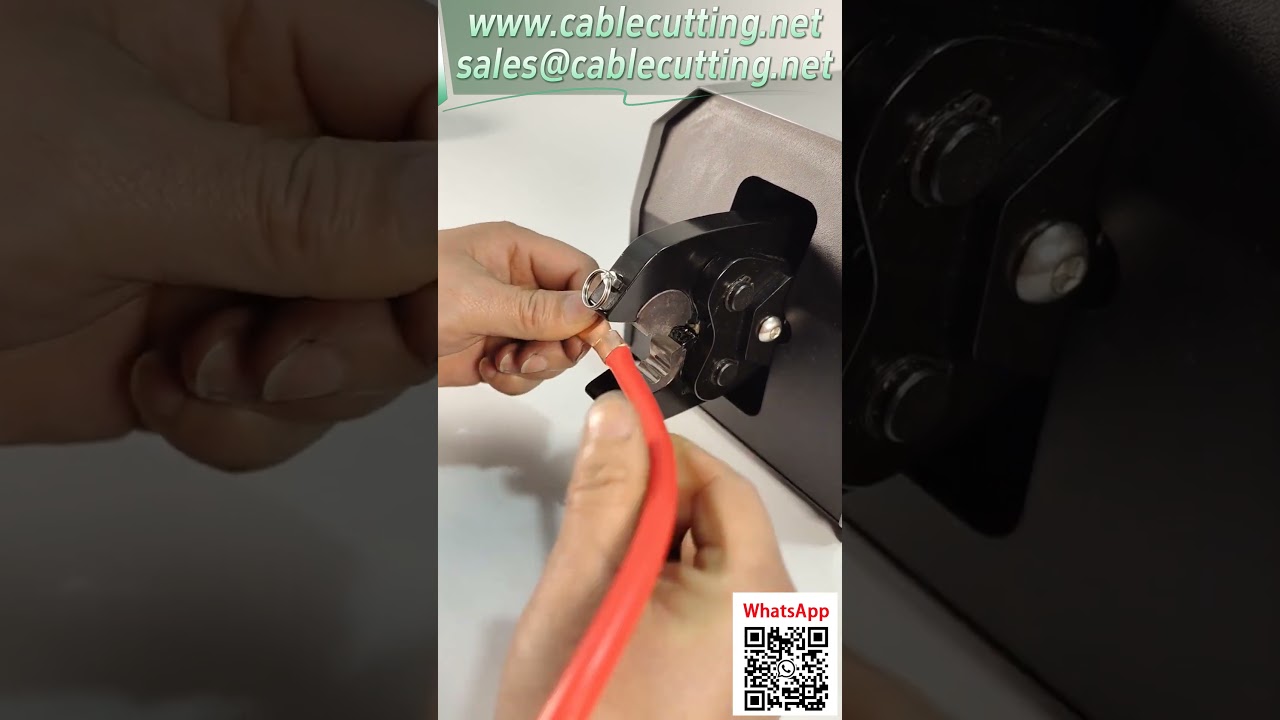 150A氣動壓接機｜客製模具解決開口鼻壓接難題｜線細端子大照樣搞定