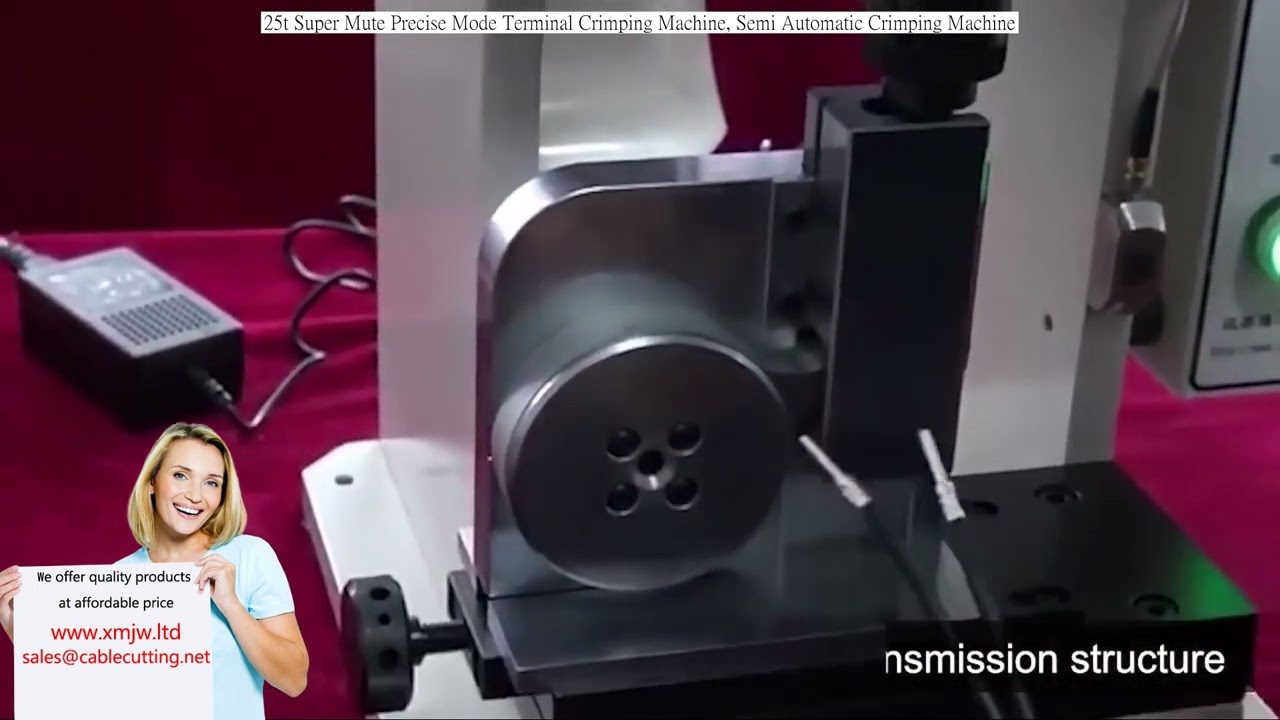 25ton Super Mute Precise Mode Terminal Crimping Machine, Semi Automatic Crimping Machine