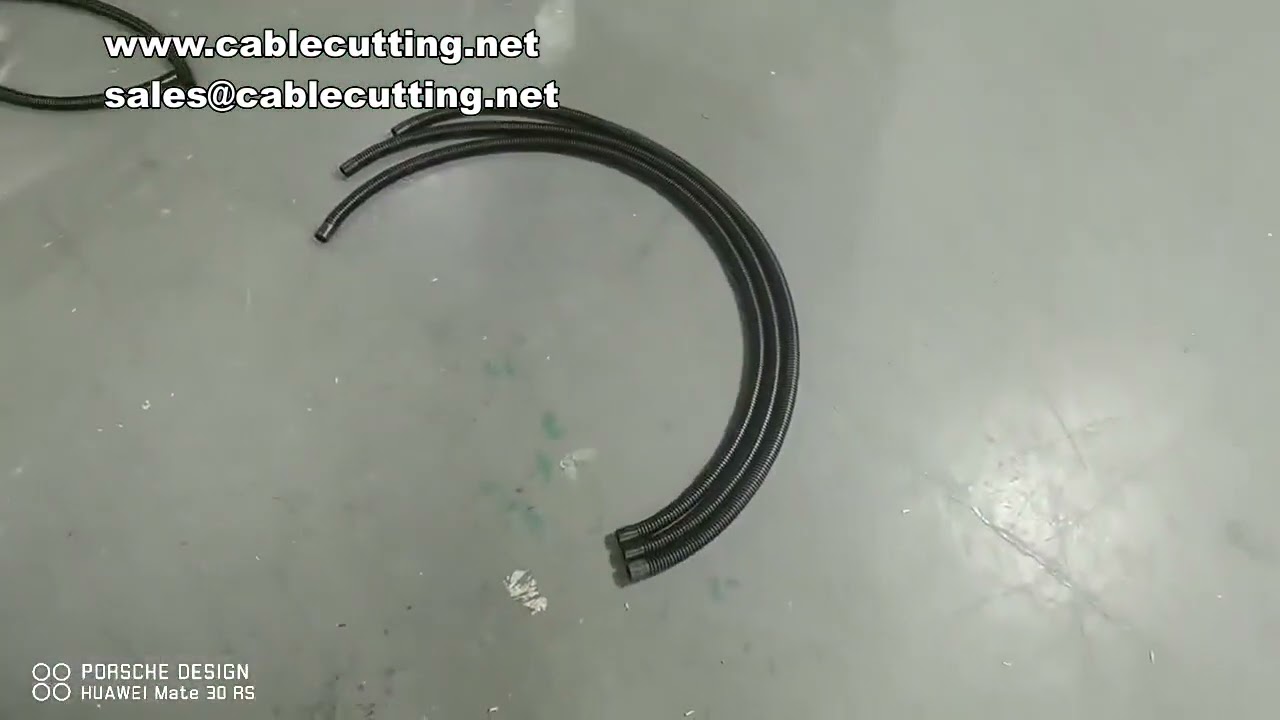 波纹管切割机 | 水管软管切割设备 | PVC管橡胶管自动裁切机