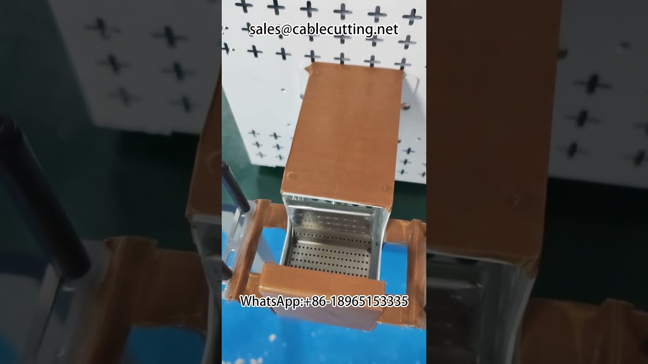 Heat Shrink Sleeving Machine #machine #cablewirestrippingmachine #factory