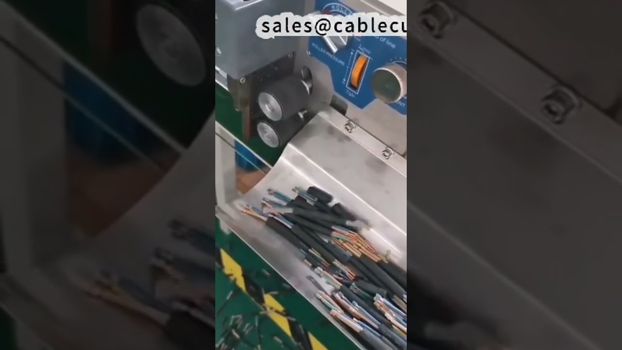 经济型内外线剥线机，数据线剥线利器 #工厂 #机器 #DIY