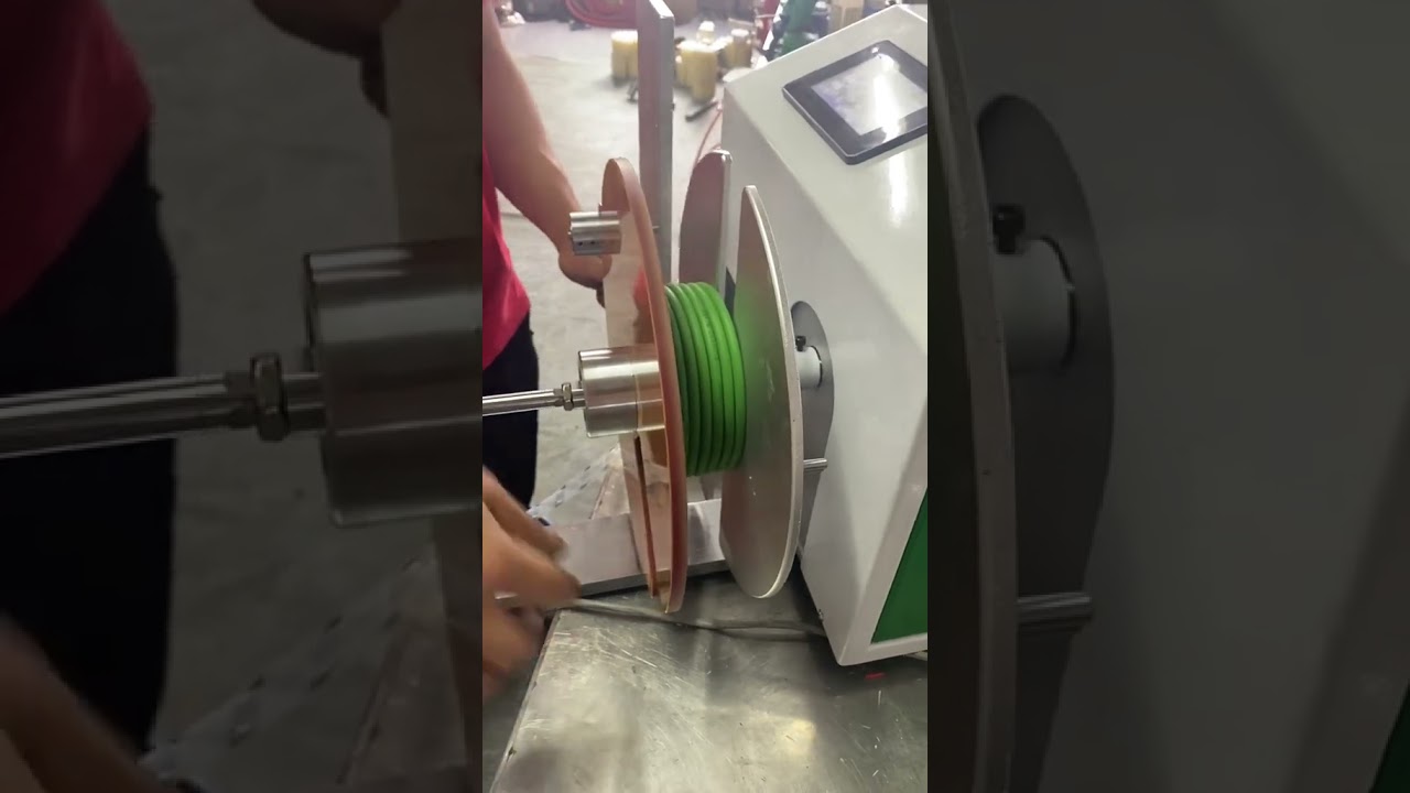 High Efficiency Sorting Wire Winder for Organized Coils of Power & Network Cables #factory
