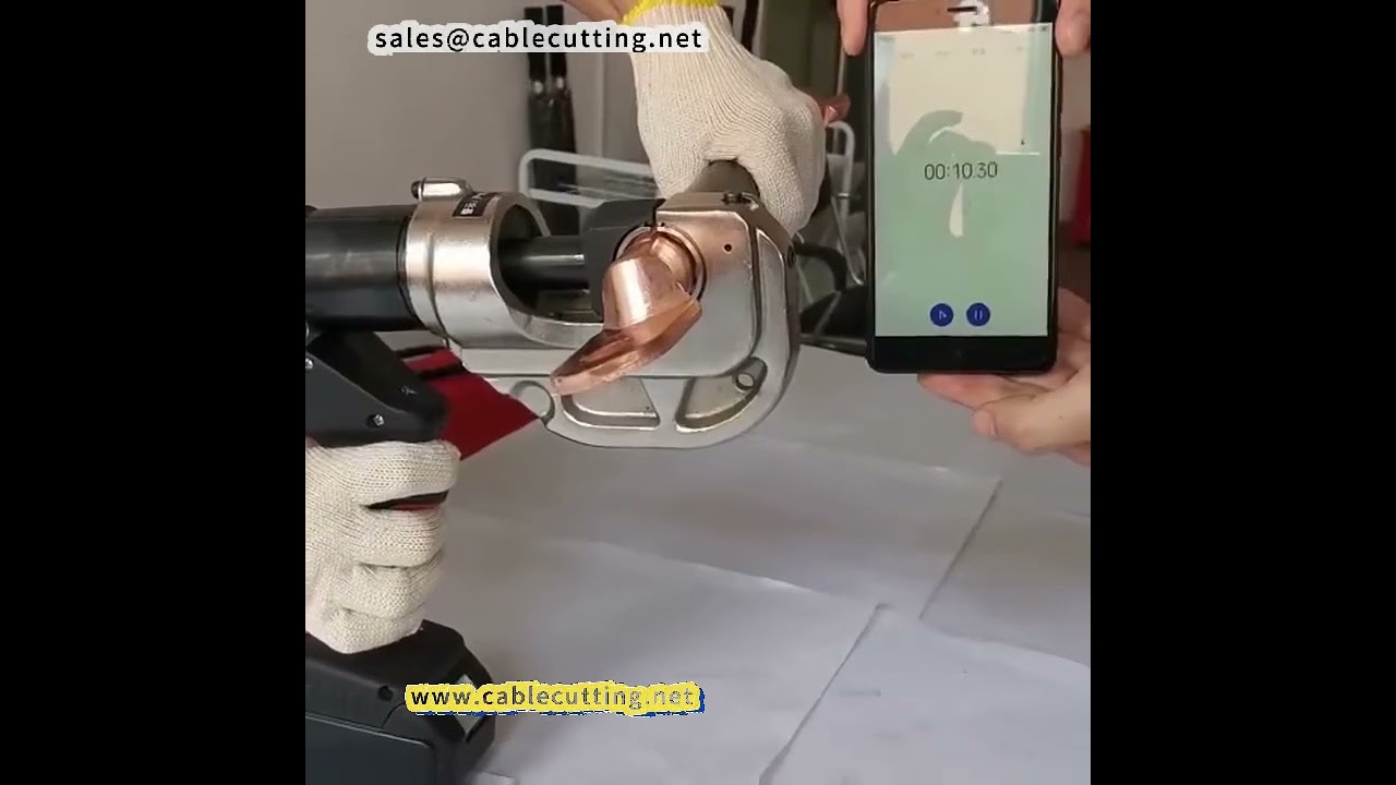 Electric hydraulic pliers charging type crimping pliers H type wire clamp and groove crimping pliers