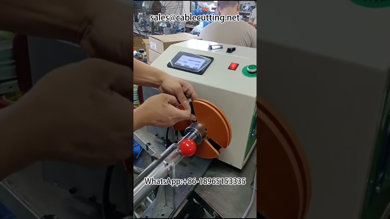 HDMI High Definition Cable Processing #Cable Winding Machine #Cable Tying Machine #Cable Processing