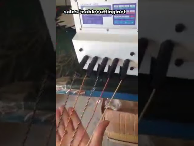 五夹头夹式绞线机 | 高效电线绞合与绑扎设备