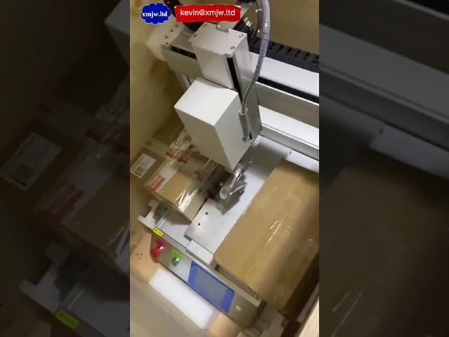 自动柔性旋转点胶机器人 | 四轴点胶机设备