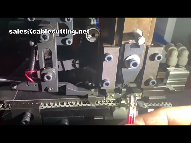 Automatic Wire Stripping And Terminal Crimping Machine, Terminal Crimping Machine,Wire Stripping And