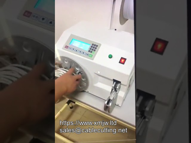 WPM 90 半自动双线缠绕捆扎机 | 电缆卷绕线盘机