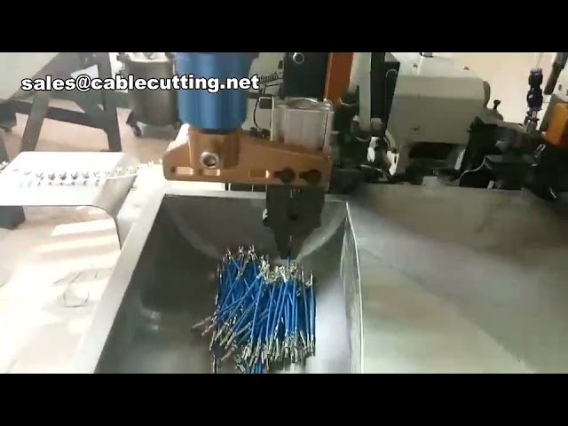 双头全自动电线裁线剥皮打端子机 | 高效端子压接设备