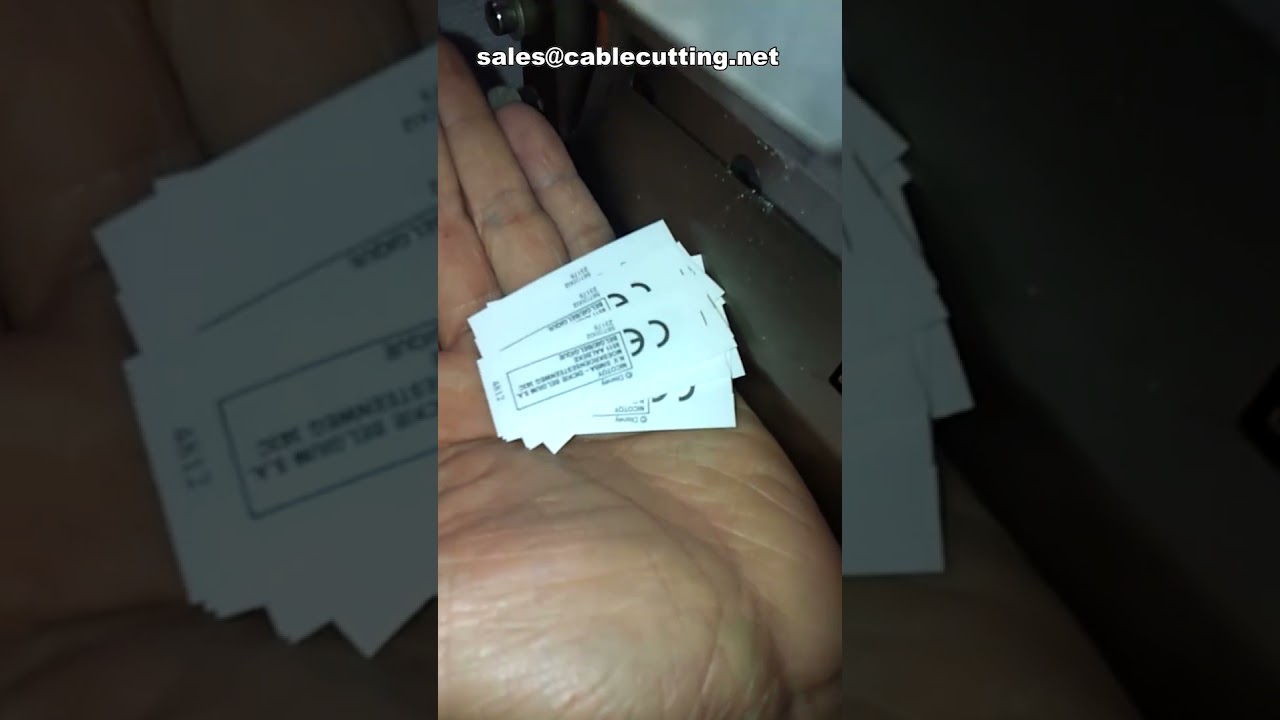 编织带切割机 | 尼龙扣切割机 | 礼品带切割机 - 高效工业设备