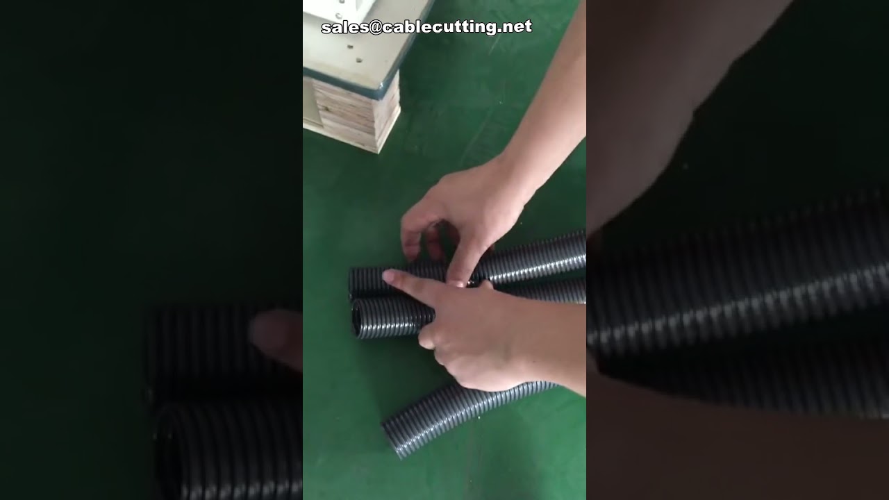 全自动PVC管材切割机 | 塑料管切割设备 | 高效工业管材加工