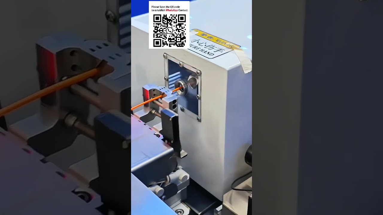 Aerospace Terminal Stripping & Crimping Machine for EV & Smart Manufacturing #Automation Equipmen