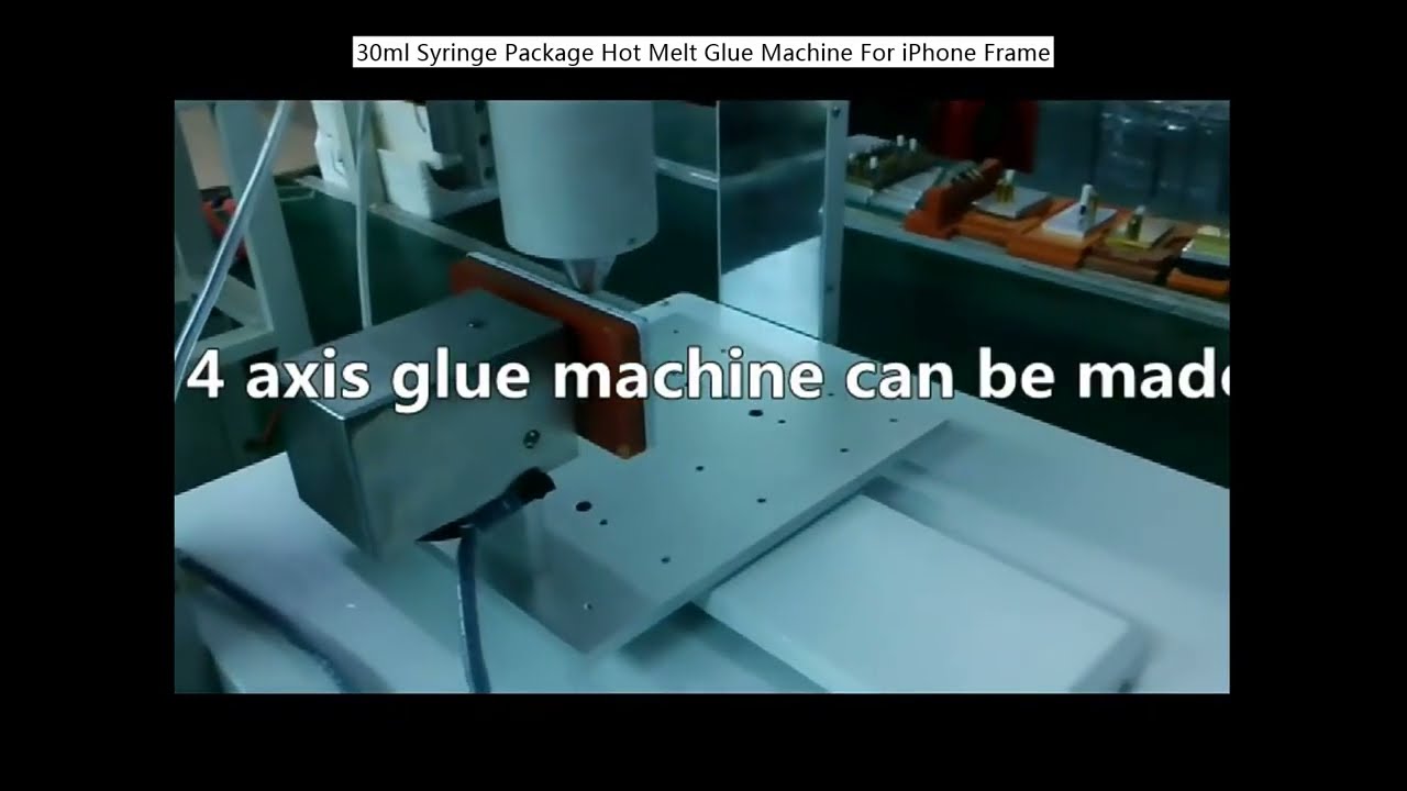 30ml Syringe Package Hot Melt Glue Machine For iPhone