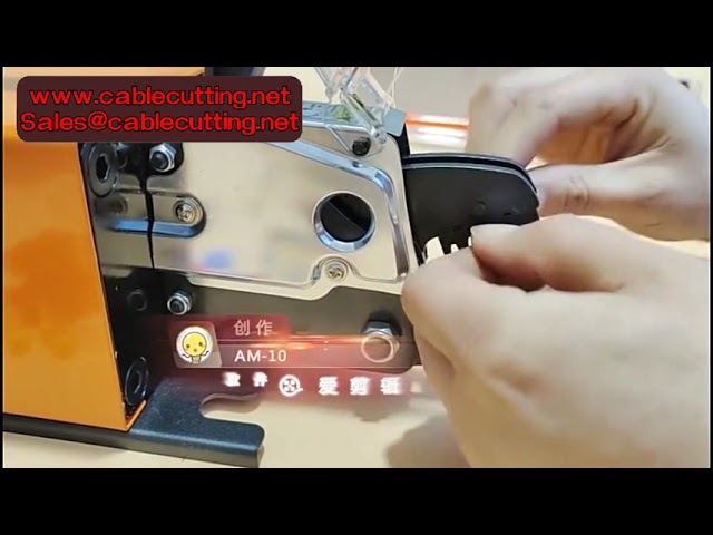 AM 10 Electric Dynamic Terminal Crimping Machine Cold Pressing Automatic Crimping Pliers