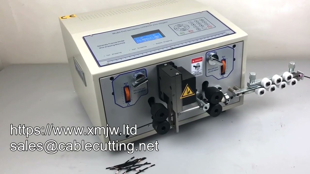 WPM 03 电线电脑电话LED线材切割剥皮机 - 高效工业线束加工